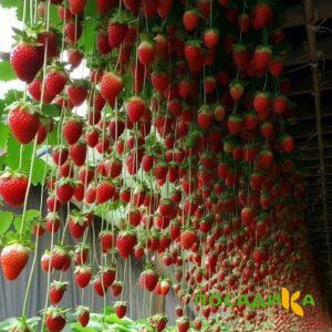 Клубника ампельная Анастасия купить по цене от 370р. в интернет-магазине «Посадика» с доставкой почтой в в Верхняя Салдае и по всей России – [изображение №1].