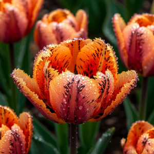 Тюльпан Литл Джем купить по цене от 199р. в интернет-магазине «Посадика» с доставкой почтой в в Верхняя Салдае и по всей России – [изображение №1].