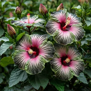 Гибискус Амбер Лайт купить по цене от 490р. в интернет-магазине «Посадика» с доставкой почтой в в Верхняя Салдае и по всей России – [изображение №1].