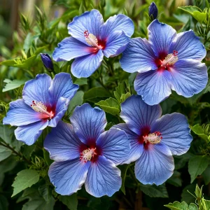 Гибискус садовый Блуминг Квин купить по цене от 259р. в интернет-магазине «Посадика» с доставкой почтой в в Верхняя Салдае и по всей России – [изображение №1].