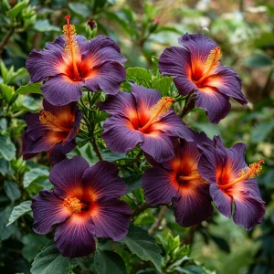 Гибискус Вивида Флэр купить по цене от 279р. в интернет-магазине «Посадика» с доставкой почтой в в Верхняя Салдае и по всей России – [изображение №1].