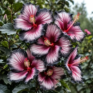 Гибискус садовый Самер Бридж купить по цене от 306р. в интернет-магазине «Посадика» с доставкой почтой в в Верхняя Салдае и по всей России – [изображение №1].