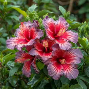 Гибискус Кримсон Флейм купить по цене от 479р. в интернет-магазине «Посадика» с доставкой почтой в в Верхняя Салдае и по всей России – [изображение №1].