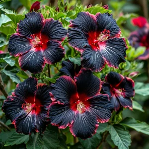 Гибискус садовый Файер Дэнсер купить по цене от 450р. в интернет-магазине «Посадика» с доставкой почтой в в Верхняя Салдае и по всей России – [изображение №1].